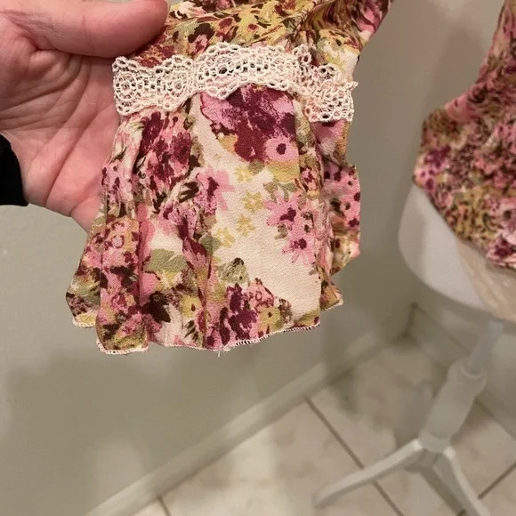 NWT Womens intimately by free people size small bodysuit floral spring vibes - Picture 3 of 16